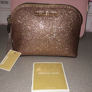 Travel pouch, clutch, makeup bag, handbag, purse